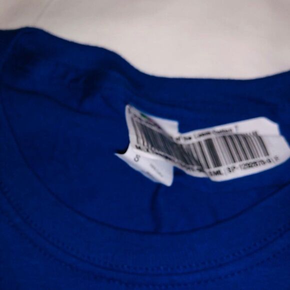 NEW We Rise Together Blue Equality Social Justice T-shirt Unisex‎ Size Small - Picture 5 of 5